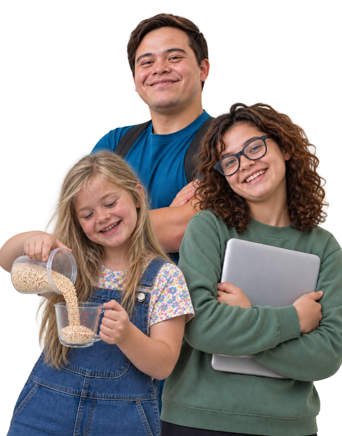 Personas aprendiendo habilidades prácticas juntas